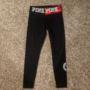 Medium Black VS Logo Leggings
